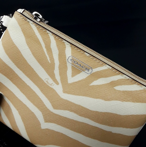 COACH Zebra Print Wallet - Picture 2 of 7